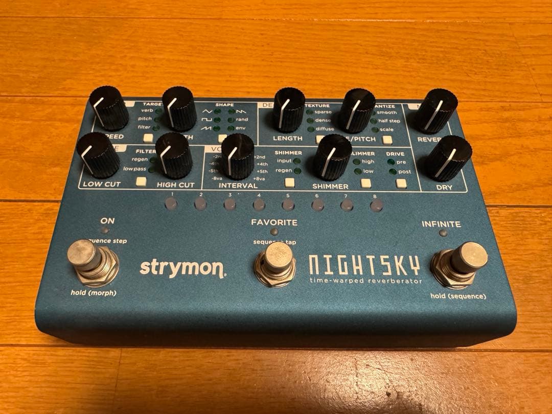【美品】 Strymon NIGHTSKY リバーブエフェクター Amazon | Strymon 「NIGHTSKY」シンセシス・リバーブ・マシーン [国内