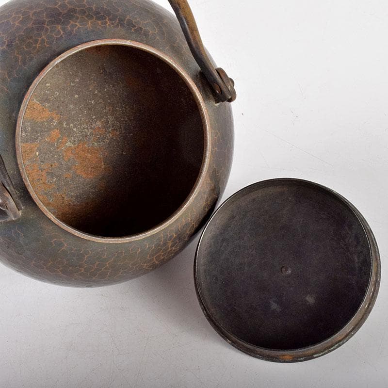 煎茶道具 鎚起銅器 玉川堂造 湯沸 薬缶 銅瓶 共箱 U R4898 - メルカリ