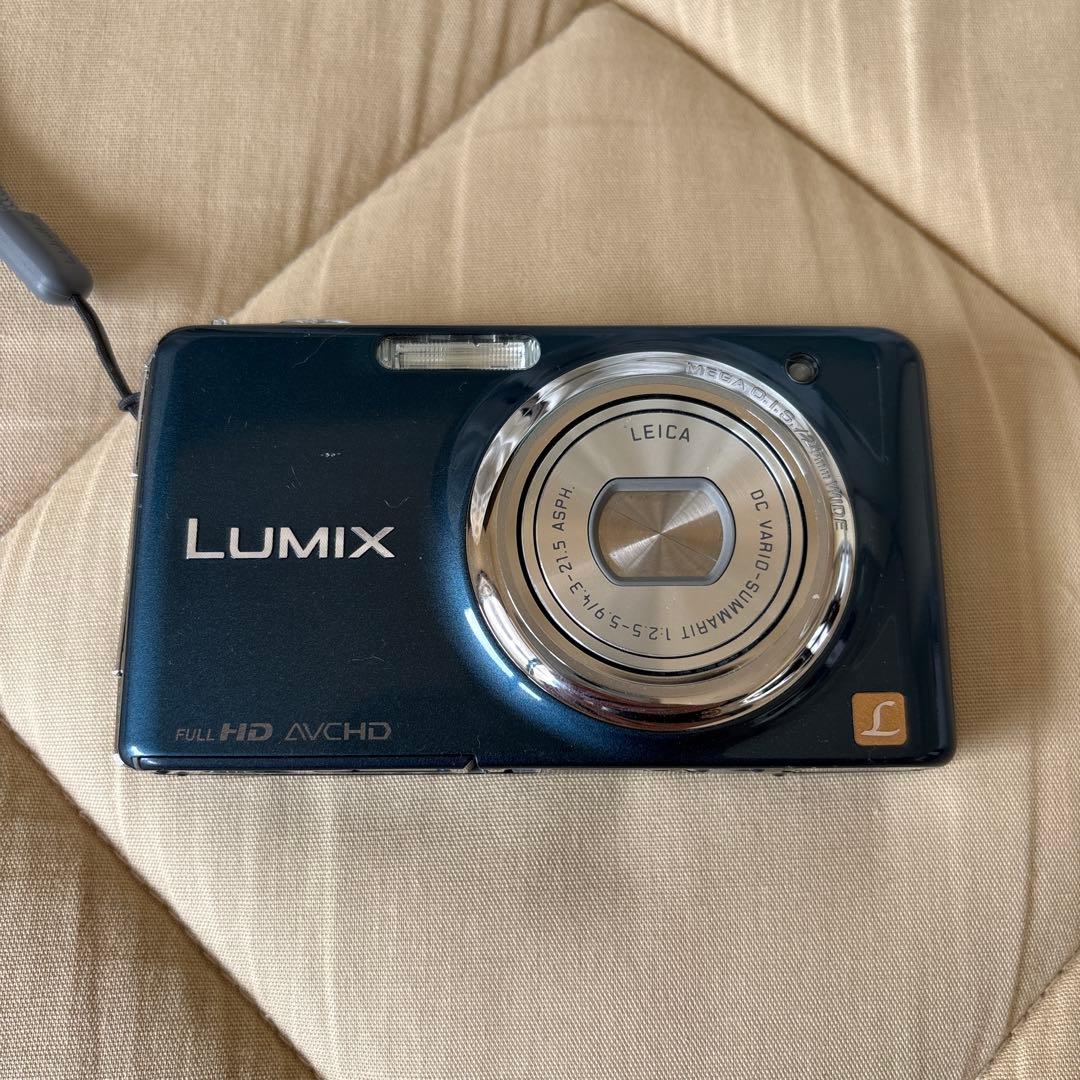 デジカメ Panasonic DMC-FX77 ブルーLUMIX DMC-FX77 Panasonic