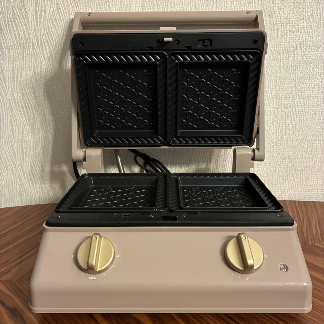 美品】BRUNO グリルサンドメーカー ダブル BOE084 グレージュ - メルカリ
