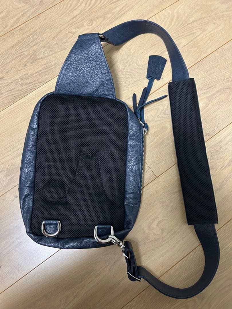 depoliva メンズ ボディバッグ レザー