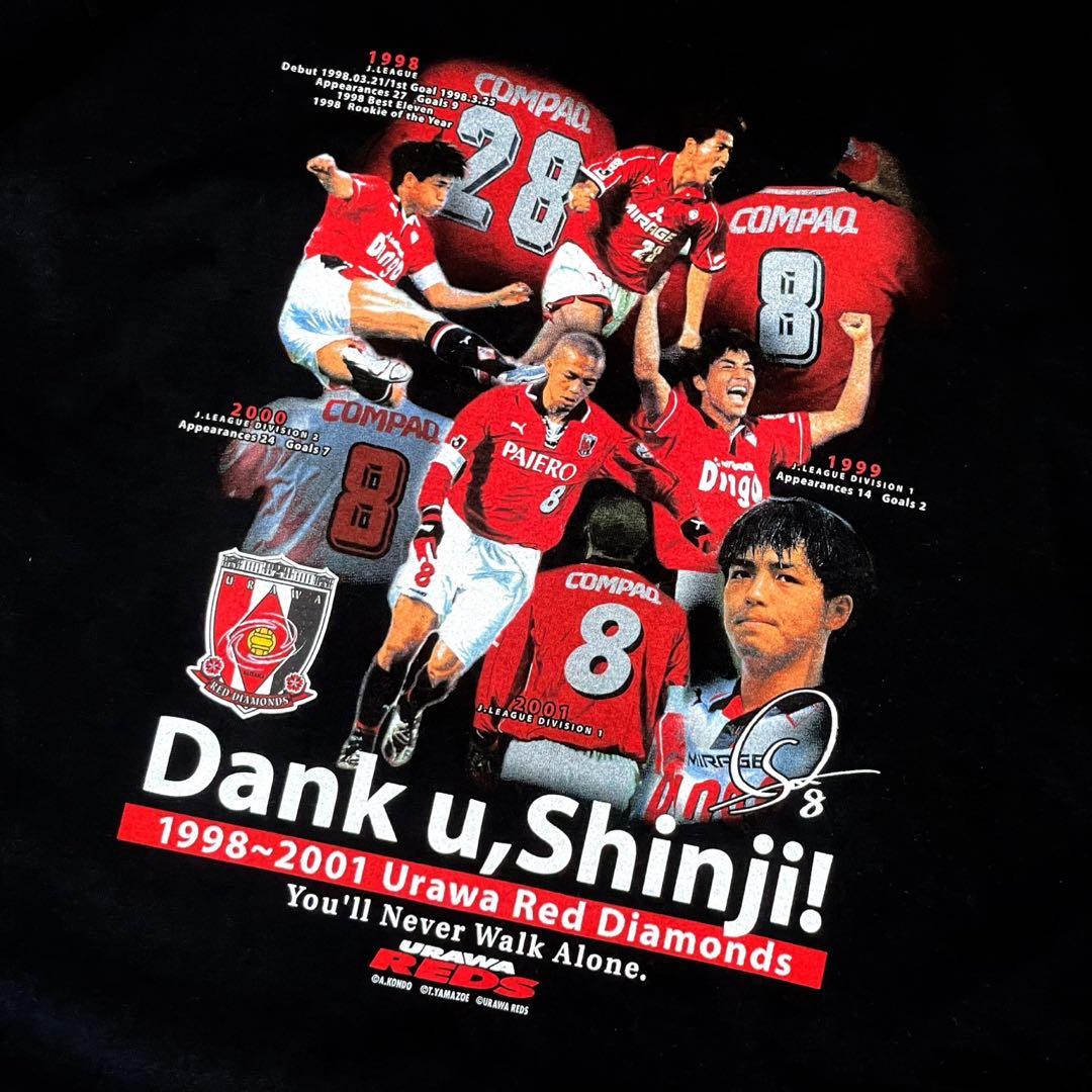 入手困難】2001 浦和レッズ 小野伸二 記念Tシャツ GILDAN - メルカリ