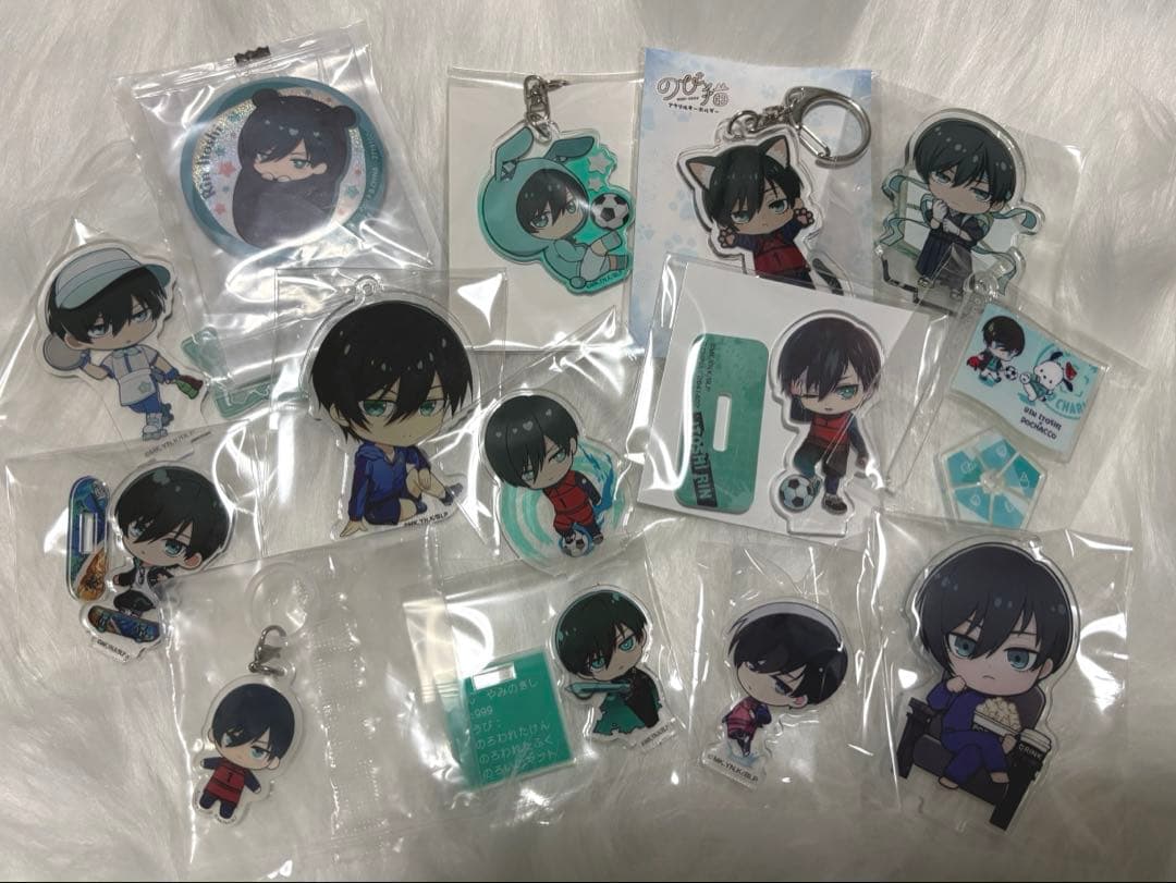 ブルーロック 糸師凛 ミニキャラ グッズ まとめ売り TVアニメ『ブルーロック』ミニキャラだっこシリーズ アクリルスタンド