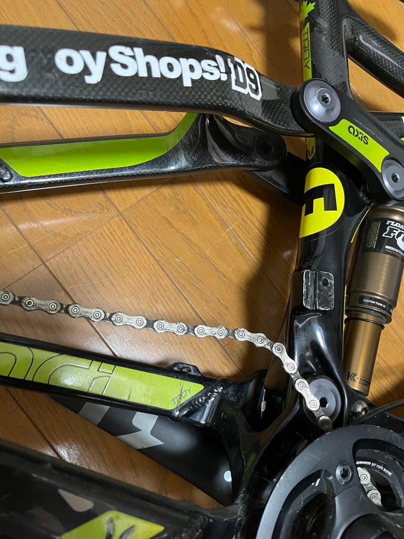 ダヴィンチ トロイ DEVINCI TROY フレーム ギア リアサス