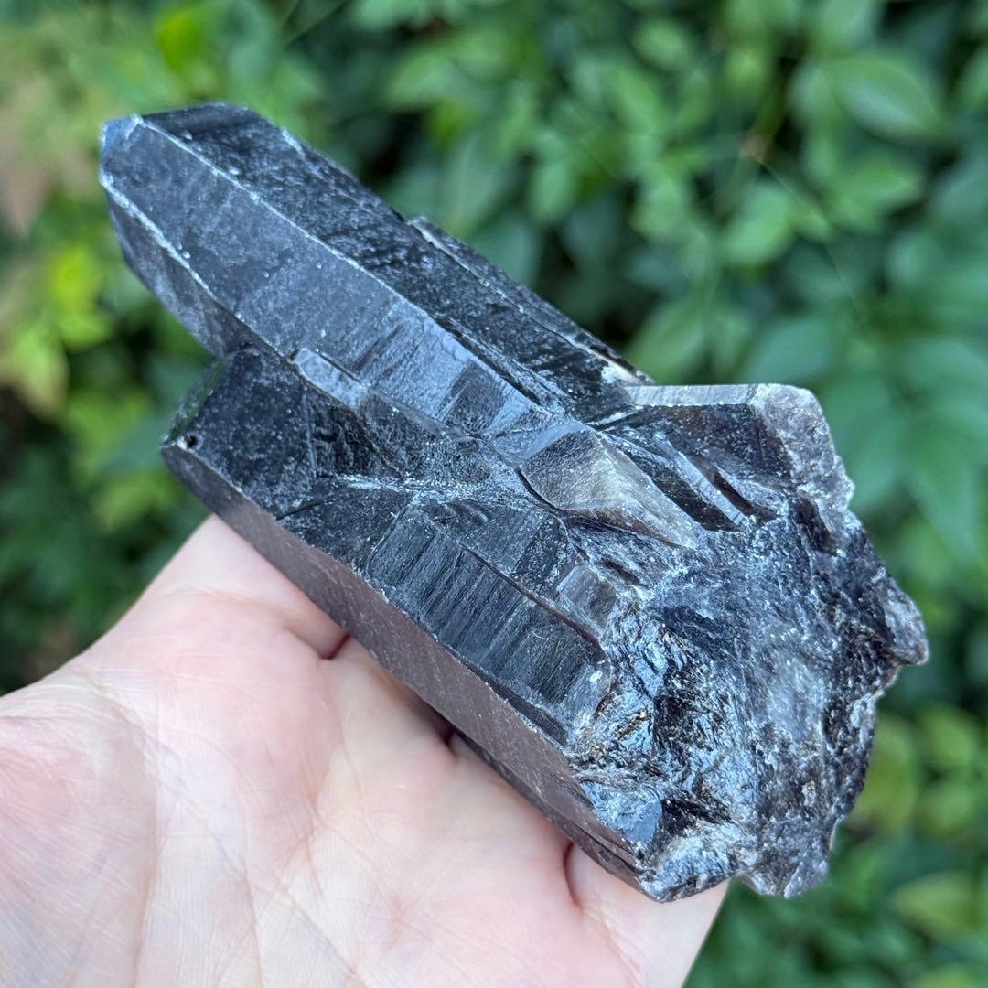 ムーミン様 専用 値下げ モリオン 黒水晶 天然無処理 原石 MY977