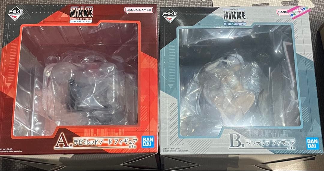 一番くじ　NIKKE　A賞　B賞　フィギュアセット Amazon.co.jp: 一番くじ 勝利の女神：NIKKE CHAPTER2 A賞 ラピ