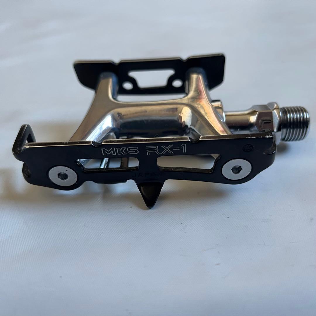 美品】MKSミカシマ NJS認定ペダルRX-1 +クォーターケージクリップ