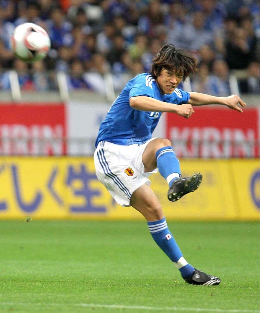 08-09 日本代表 中村俊輔 アディダスオフィシャル オーセン