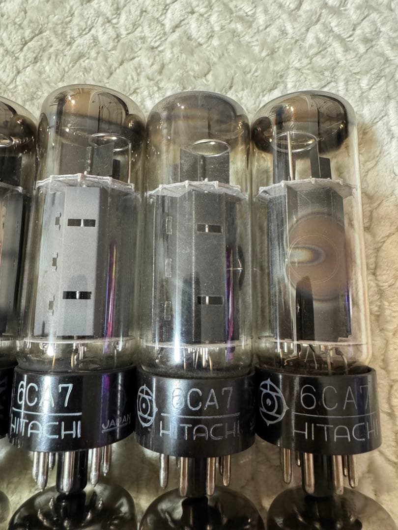し*。様 HITACHI 6CA7 真空管 12本セット オーディオ アンプ 日 - メルカリ