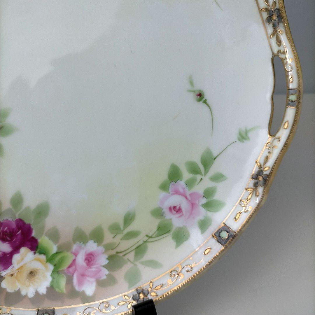 期間限定セール☆1891年～☆カエデ印☆オールドノリタケ 金彩点盛り