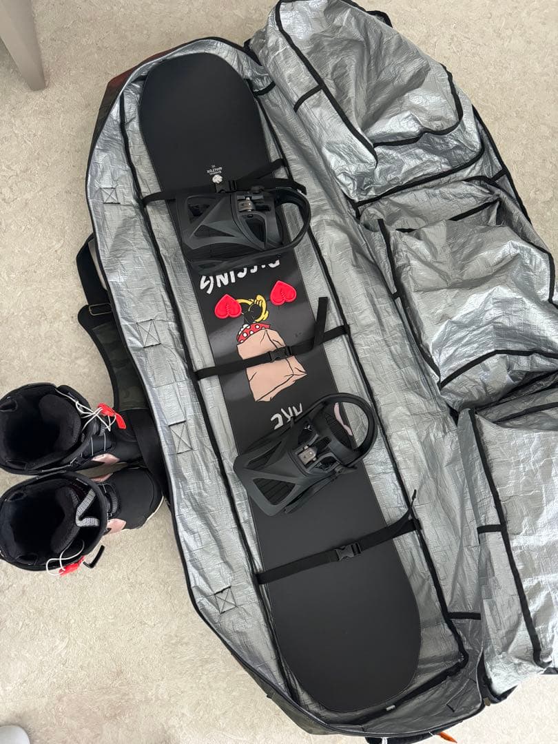 総額20万以上！Burton StepOn 一式セット 23.5cm ボード付き