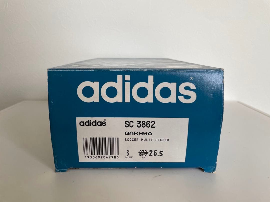 ［新品未使用］1996年　日本製　adidasスパイクGARHWA 26.5cm