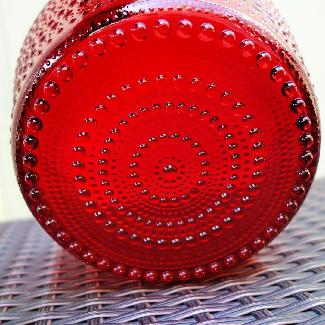 イッタラ カステヘルミ 《サービング ボウル1.9L》大型 レッド=廃版レア品