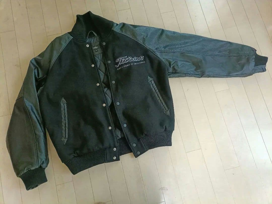 Titleist スタジャン Lサイズ 黒 Titleist（タイトリスト） ジップ