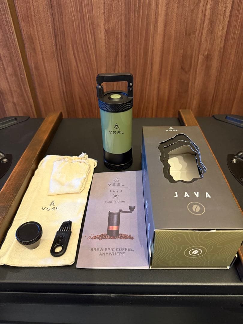 VSSL JAVAハンドコーヒーグラインダーOD Amazon.co.jp: VSSL JAVA手動ハンドコーヒーグラインダー。50段階の