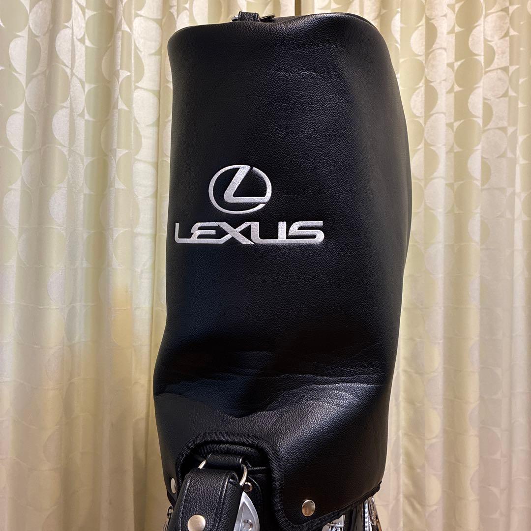Lexus ゴルフキャディバッグ ブラック/シルバー - メルカリ