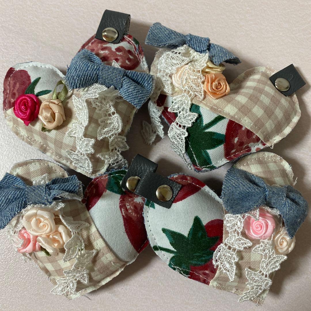 いちごパフェ☆様専用デニムリメイクチャーム❤︎オーダー➁