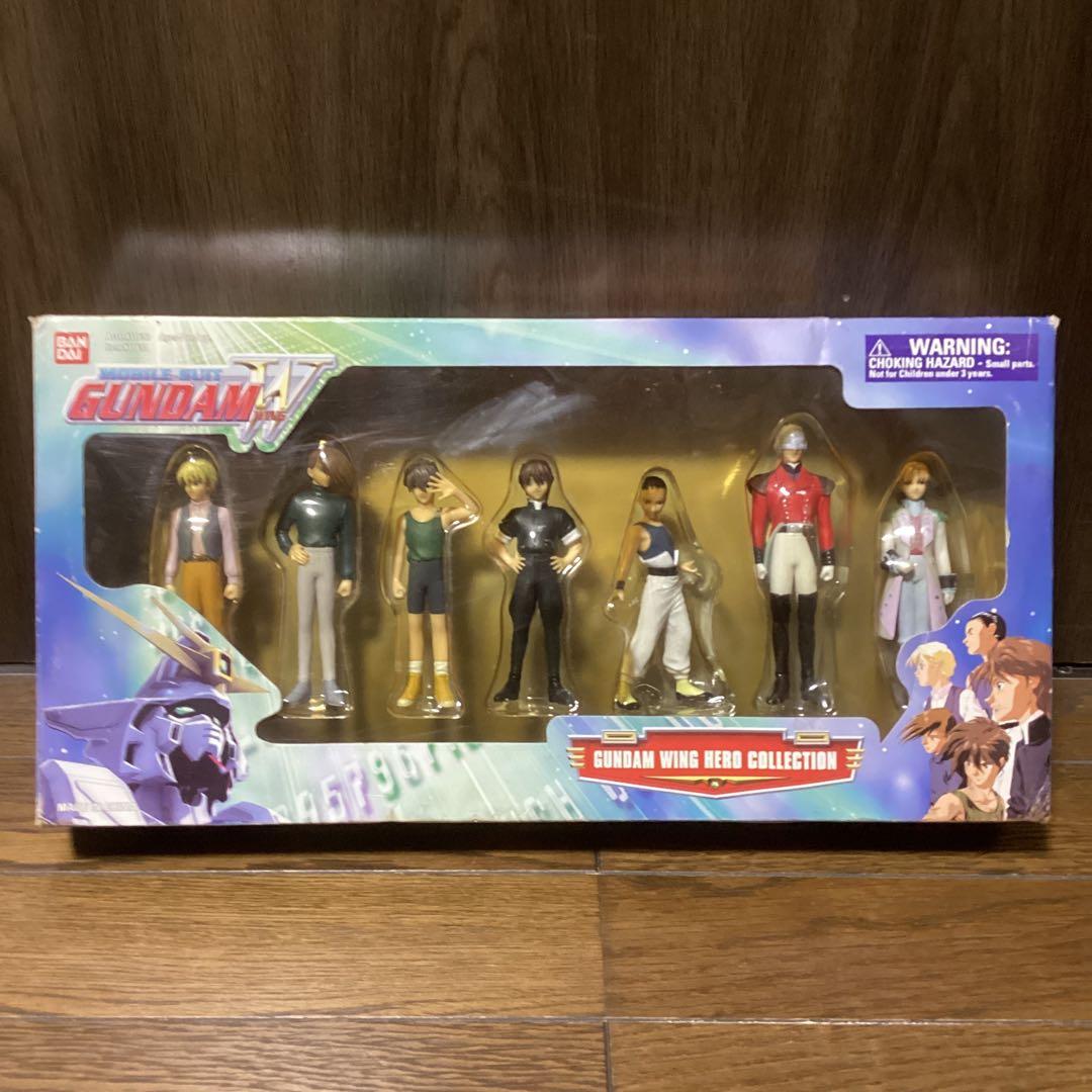 ガンダムW ウィングガンダムパイロットフィギュア ガンダムW パイロットフィギュアセット - メルカリ