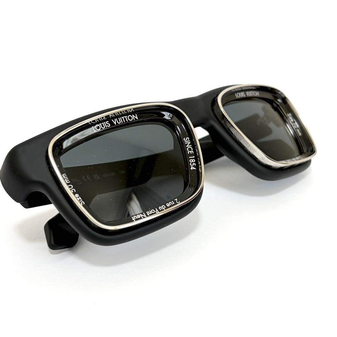 未使用】ルイヴィトン LV スーパーヴィジョン・スクエア サングラス