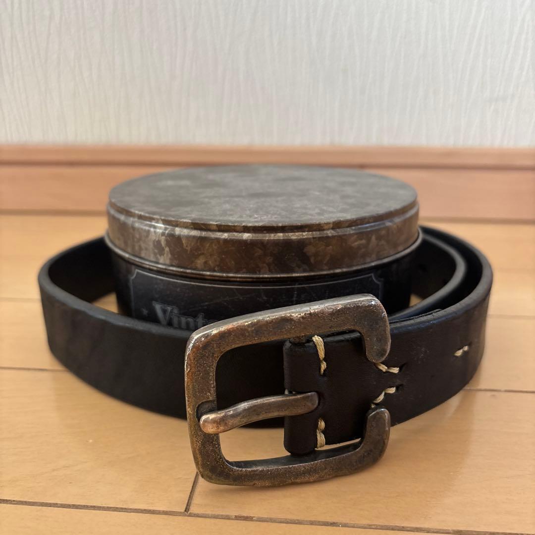 ヴィンテージワークス本革ベルト Vintage Works ヴィンテージワークス Leather belt 7Hole レザーベルト