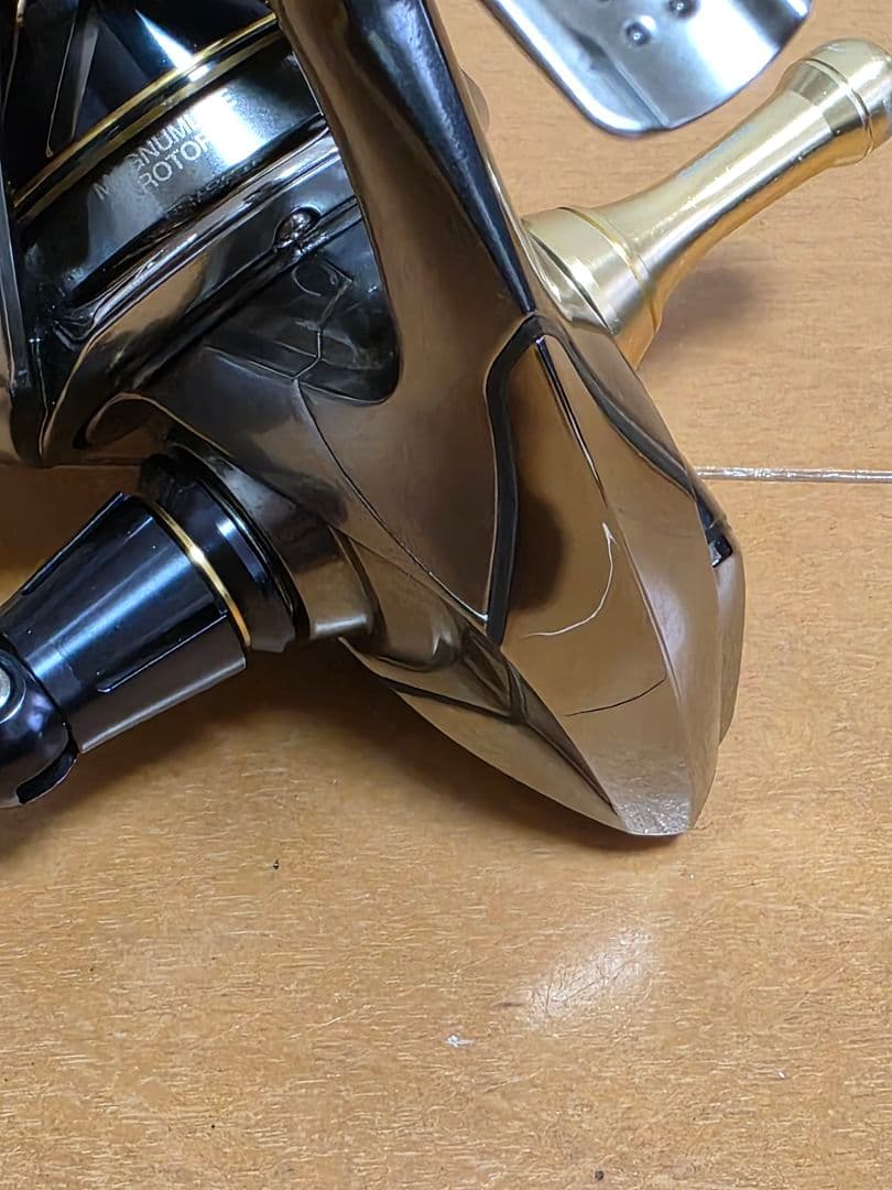 シマノ 16ヴァンキッシュ4000HG 夢屋アルミラウンド型ノブ リール