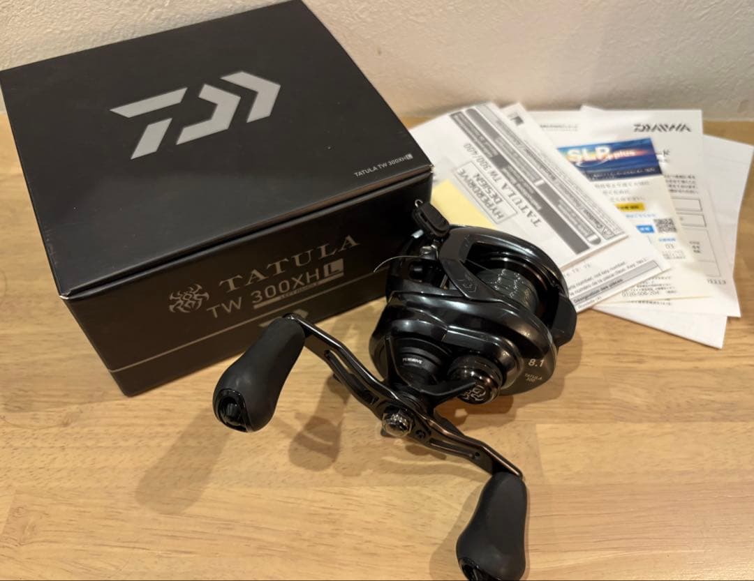 ダイワ TATULA TW 300XHL ベイトリール　新品未使用　ライン付き DAIWA（釣り） 21 タトゥーラ TW 300XHL 釣り ベイトリール - 最安値