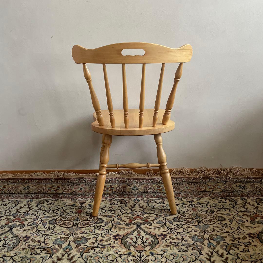 柏木工 ダイニングチェア ウィンザーチェア 1脚 ① ①柏木工 KASHIWA