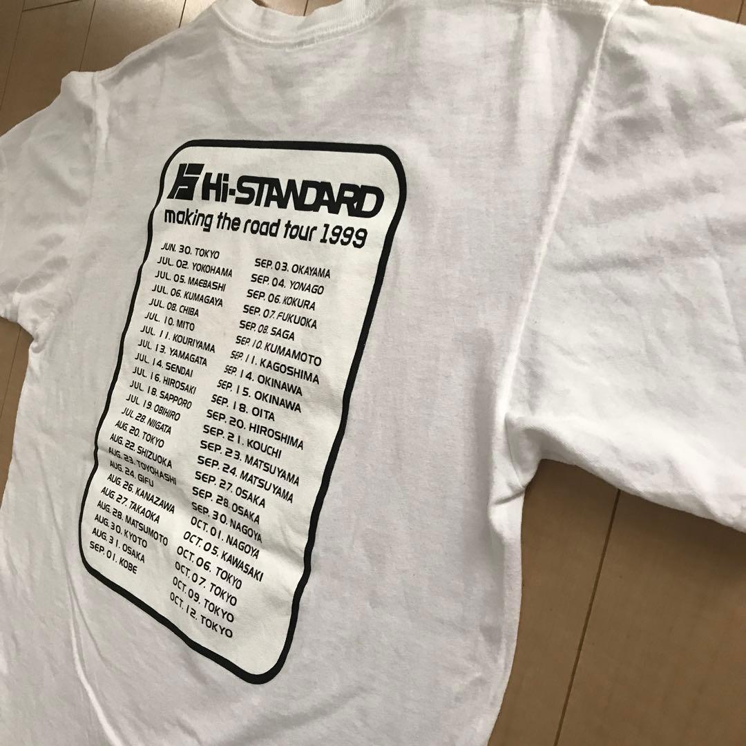 65 1999年物 ハイスタ Hi-Standard ヴィンテージTシャツ - メルカリ