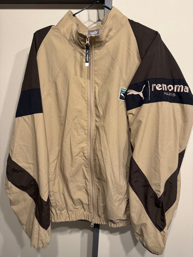 PUMA renoma ジャケット XL ベージュ/ブラウン アーバンリサーチ ドアーズ URBAN RESEARCH DOORS 『別注』PUMA×DOORS