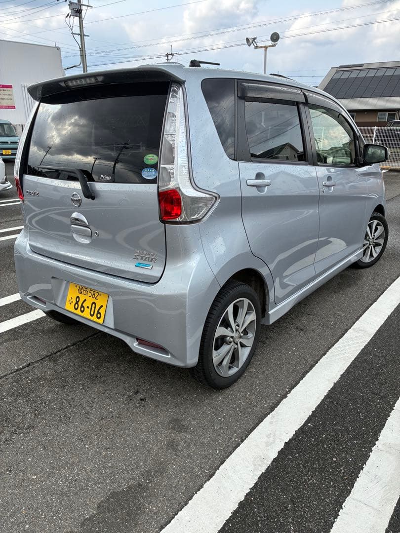 車検2年付上級グレード平成25年デイズ ハイウェイスター福岡佐賀大分