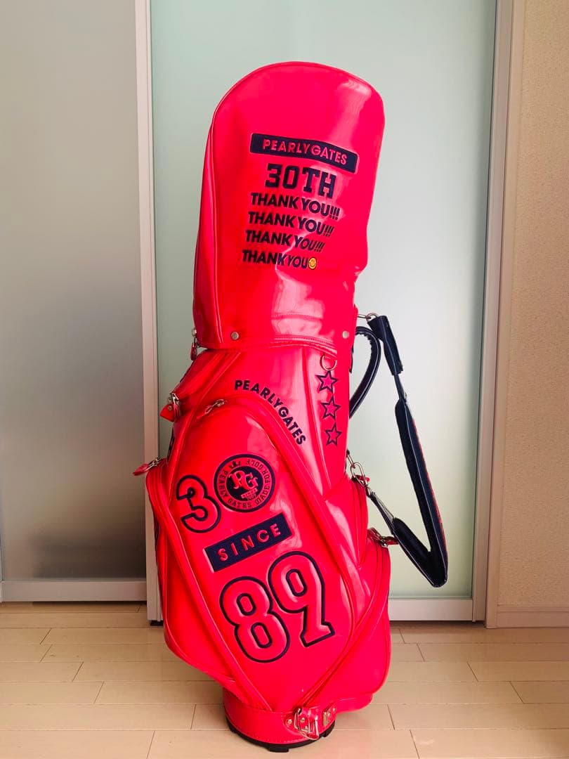 ゴルフキャディバッグ・PEARLY GATES 30周年記念 超希少】PEARLYGATES パーリーゲイツ 30周年限定モデル キャディバッグ