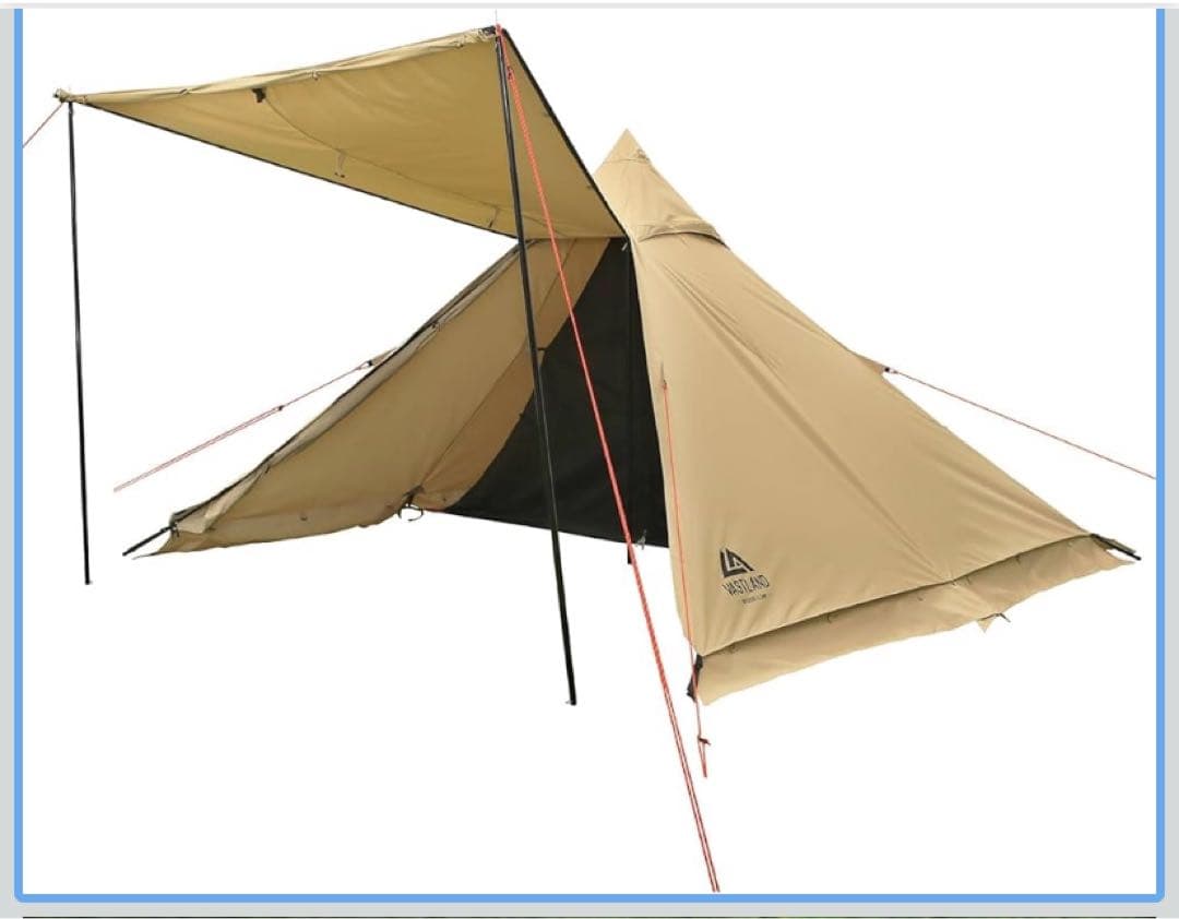 ヴァストランド VASTLAND TCティピーテント ソロ 1人用テント TCティピーテント ソロ | キャンプ用品・テントの通販ならVASTLAND