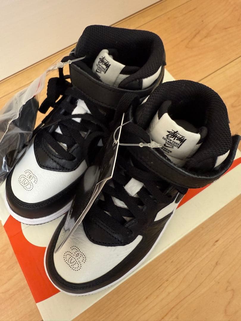 NIKE STUSSY KIDS FORCE1 MID SP 16cm 新品-WEBストア限定