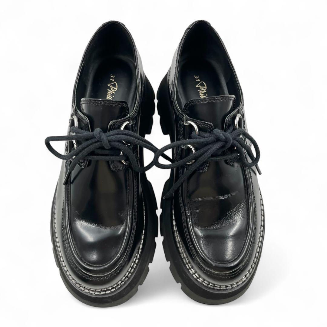 3.1 Phillip Lim ケイト ラグソール クリーパー 24相当 革靴