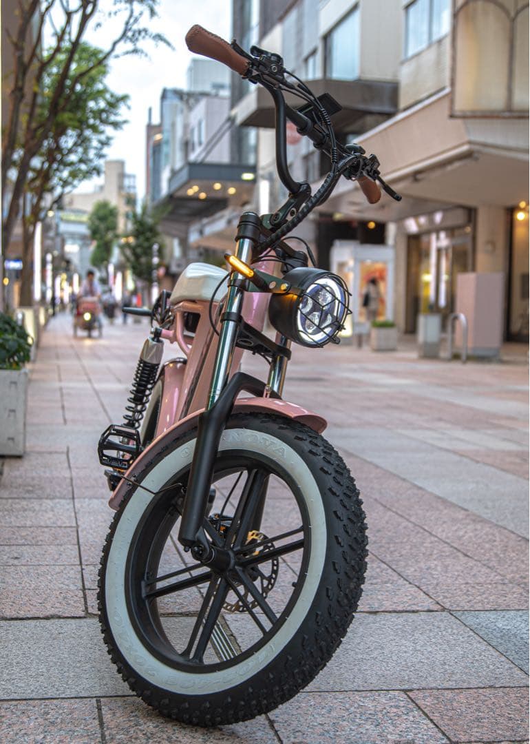 ZAFFERANO 電動アシスト自転車 ピンク super73 MATE - メルカリ