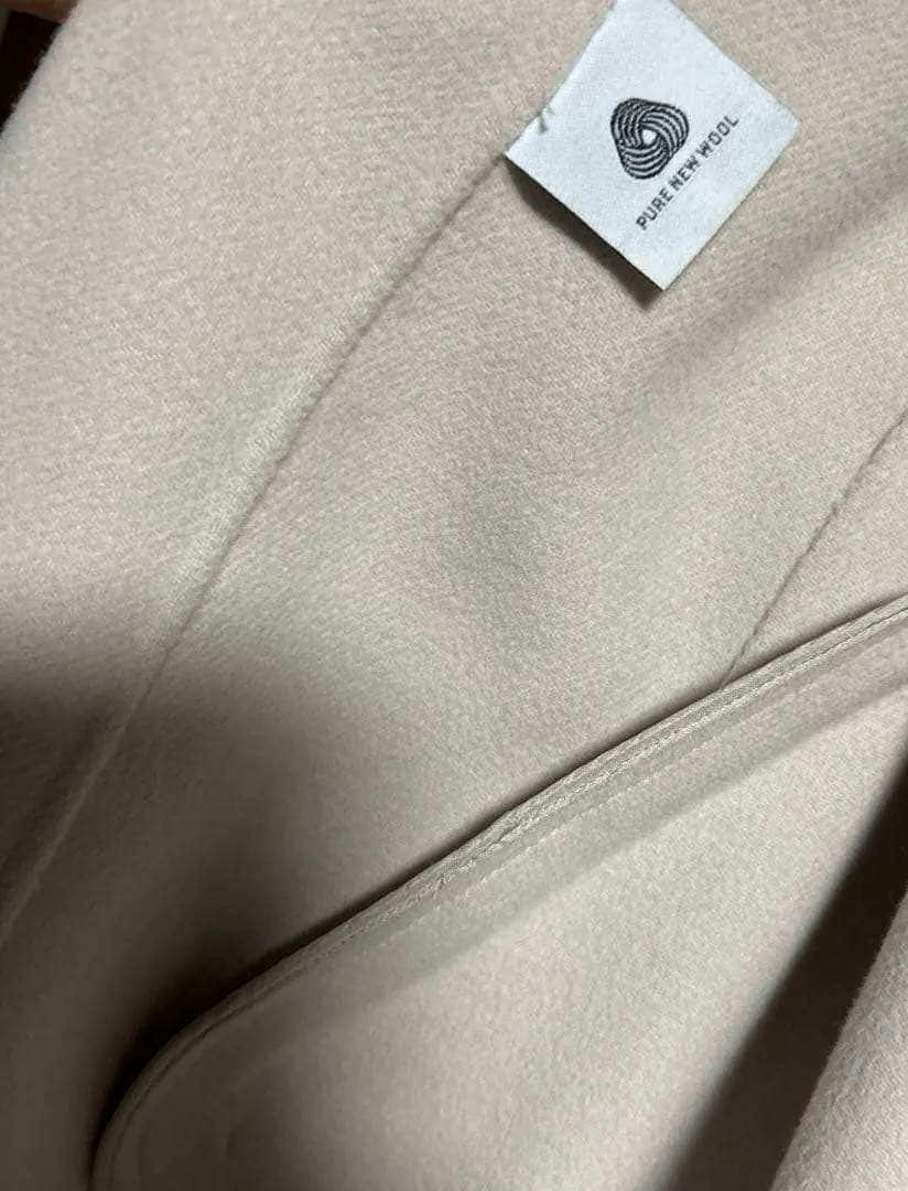 美品】S'Maxmara クチートアマーノコートエクリュ 42 クリーニング済