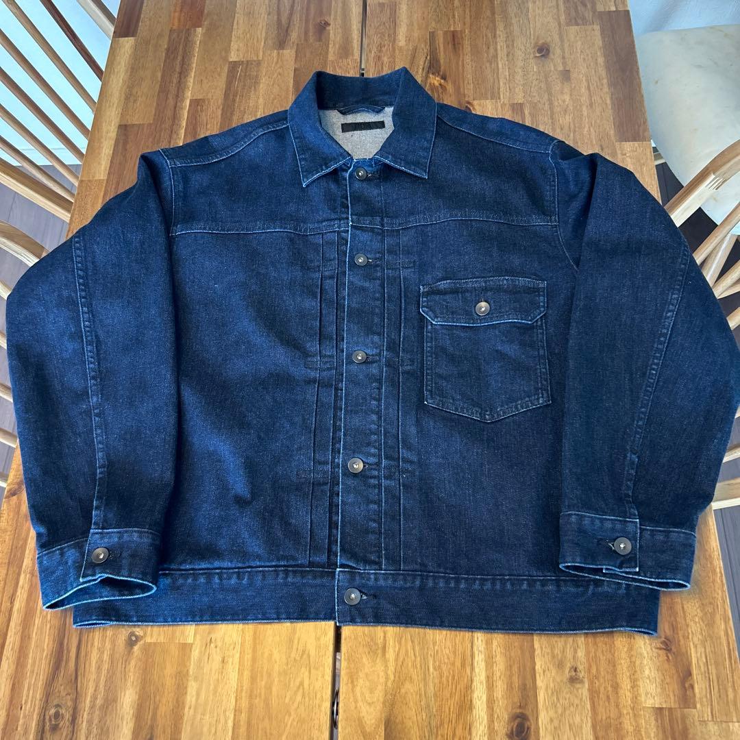 UNIQLO ユニクロ 1stタイプ デニムトラッカージャケット XL - メルカリ