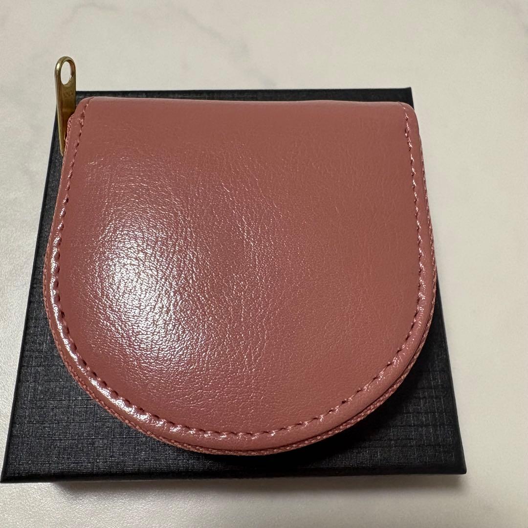 皇居限定】桜ピンク 馬蹄型小銭入 コインケース 財布 皇居財布 箱付き
