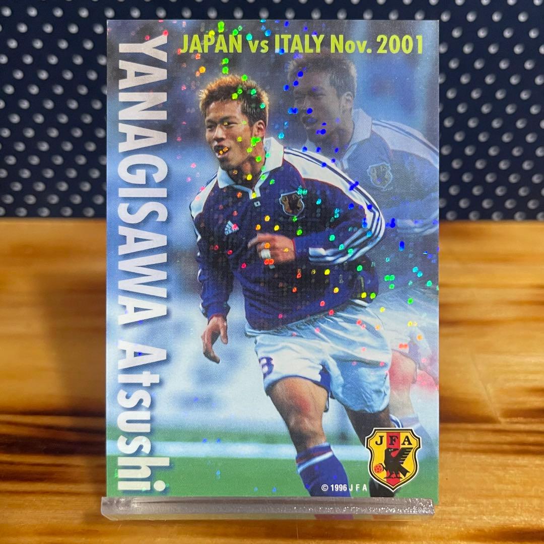 激レア】キラ 日本代表 柳沢敦 Jリーグチップス プロモ カード - メルカリ