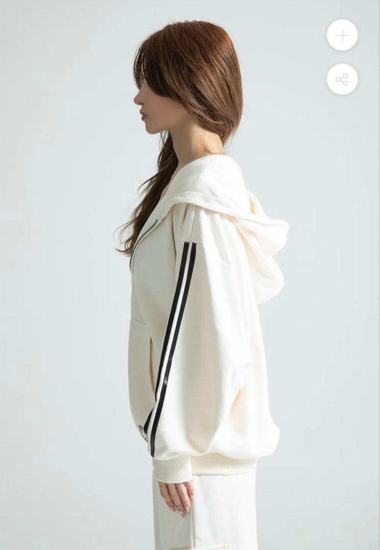 新品未使用】 IRAL × CRONS ジップパーカーゆんころ S-Mサイズ - メルカリ