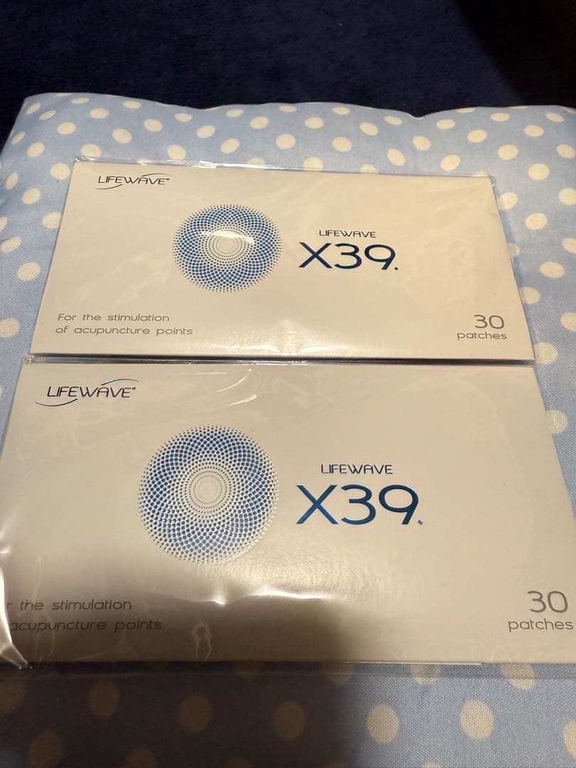 ライフウェーブX39 ×2 楽天市場】LifeWave X39 Patches 2個セット エックスサーティナイン