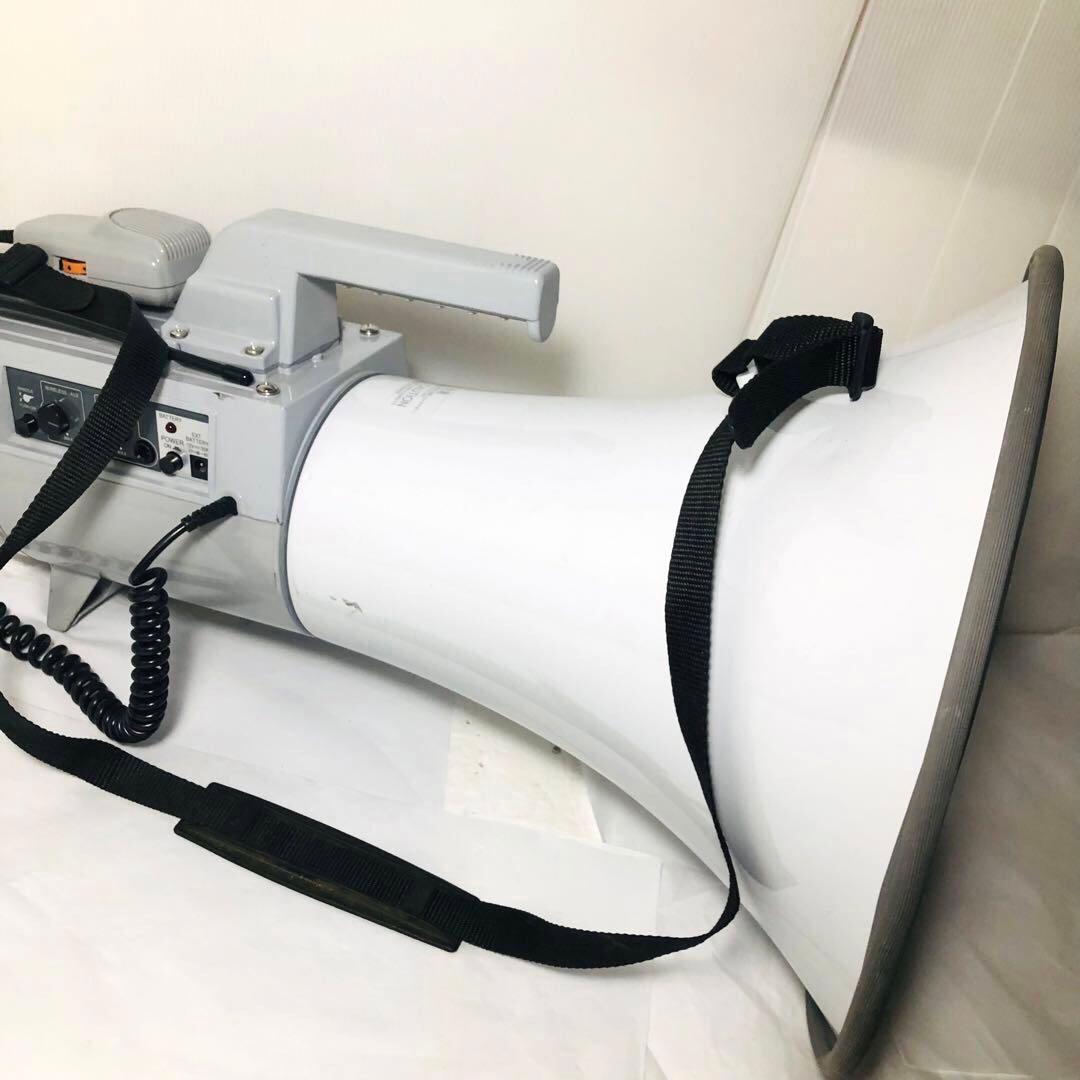 TOA ER-2830W ワイヤレスメガホン ホイッスル音付ショルダー型メガホン