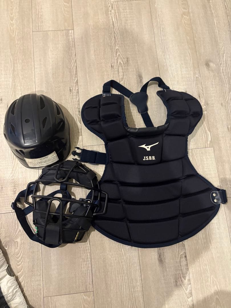 Mizuno JSBB キャッチャー防具セット Mサイズ MIZUNO（ミズノ） [即日出荷]ミズノ 小学生軟式用／ゴムソフトボール用