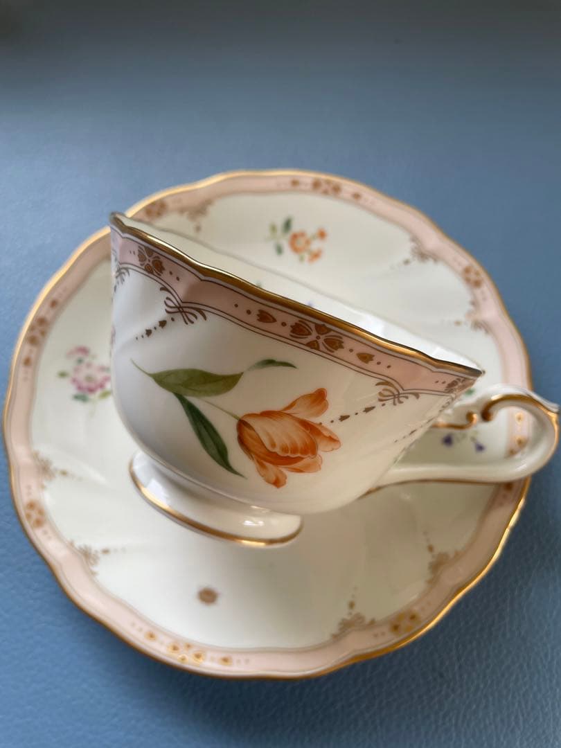 ノリタケ ダイヤモンドコレクション メゾンフルール二人用食器セット