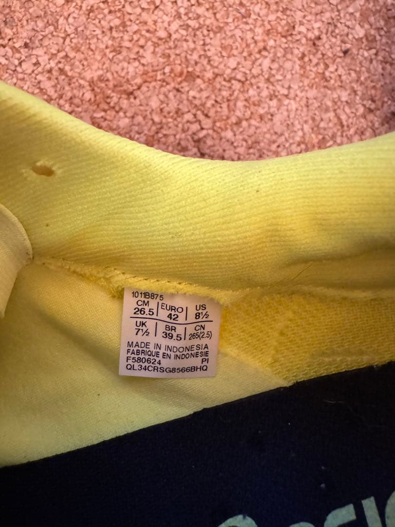 ASICS マジックスピード4 イエロー　26.5cm