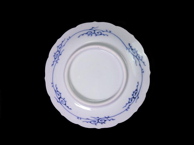 古伊万里 染付 朝顔にバッタの図 豆皿 手塩皿 D815AS-CQf - メルカリ