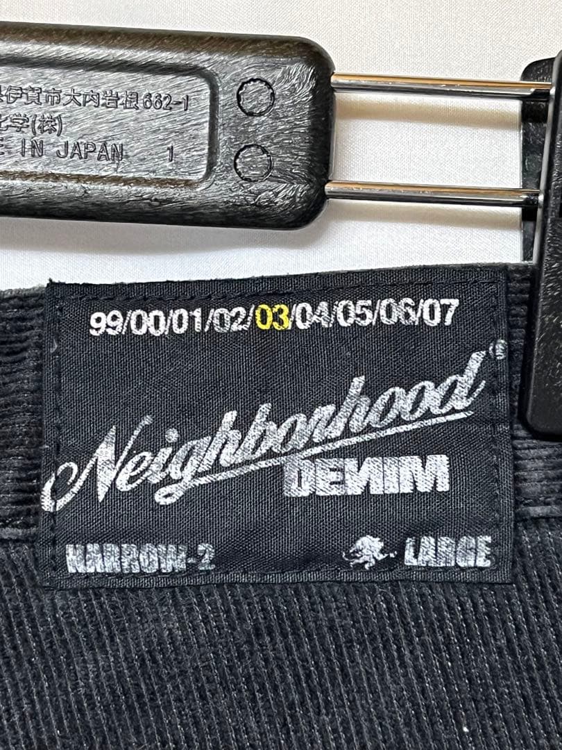 00s neighborhood DENIN NARROW 2 SIZE L Neighborhood Vintage Narrow