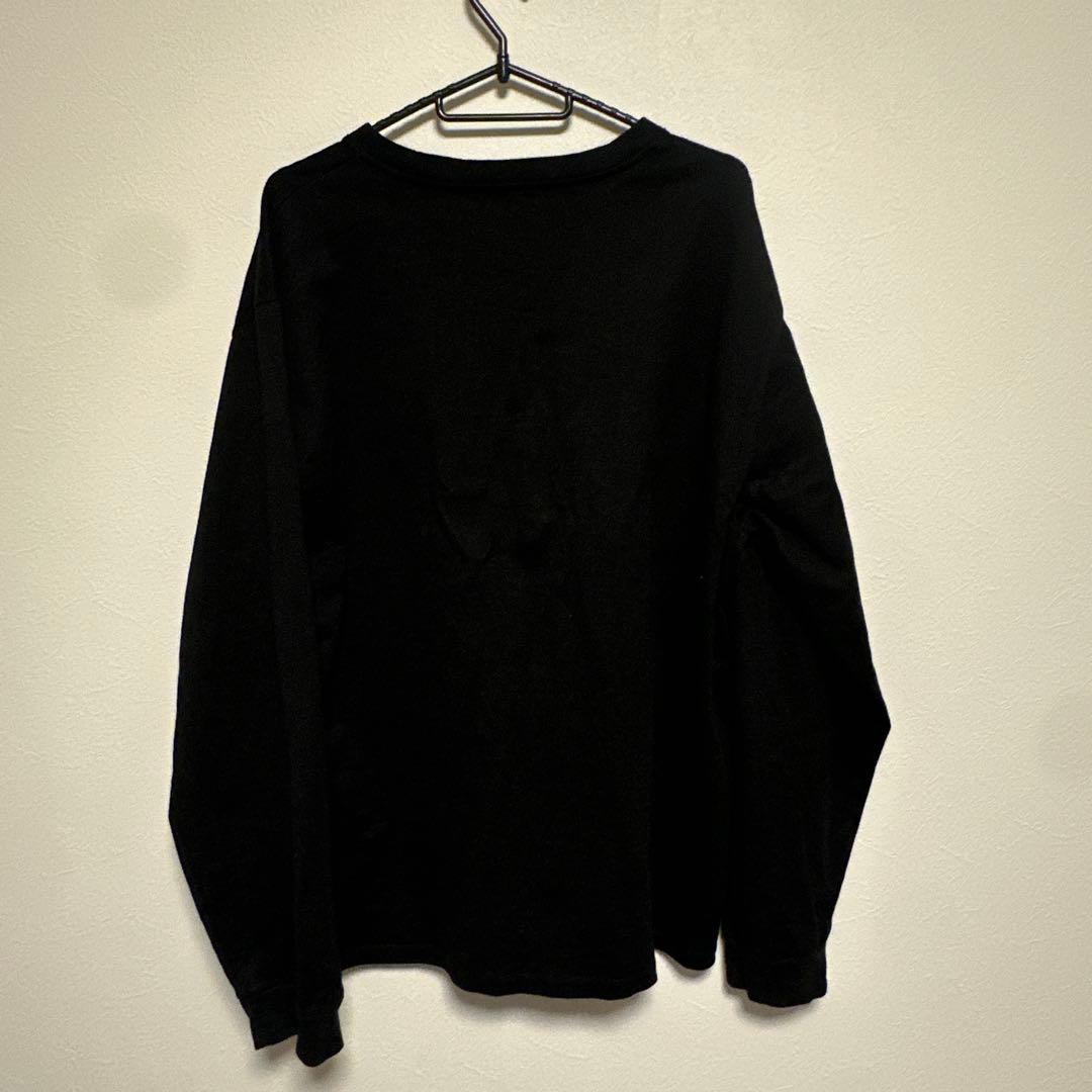 A.P.C. ブラック ロゴ刺繍 トレーナー L オンライン