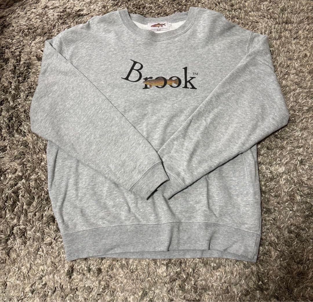 Brook スウェット　トレーナー　グレー　L Brook グレー スウェット Lサイズ - メルカリ