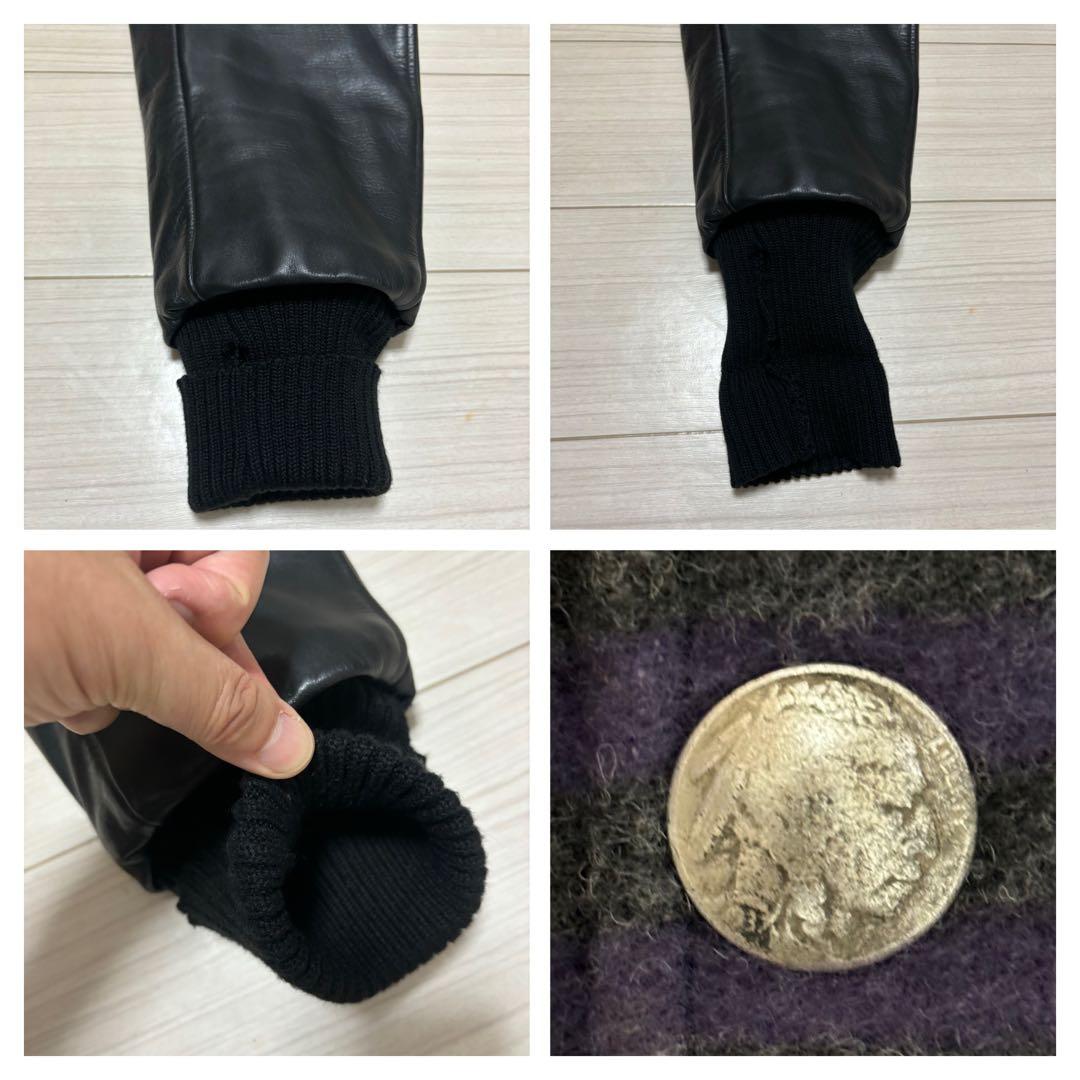 Indian Motorcycle□レザーアーム ファラオジャケットネイティブ柄